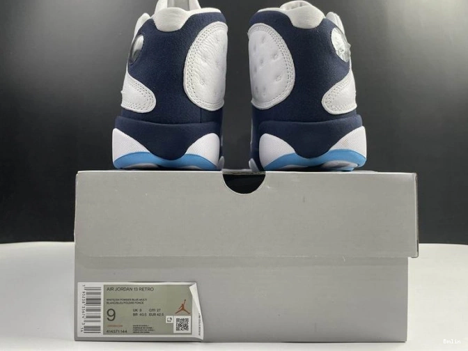 Bmlin Dark Jordan Blue 13 414571-144 Air Powder 0821